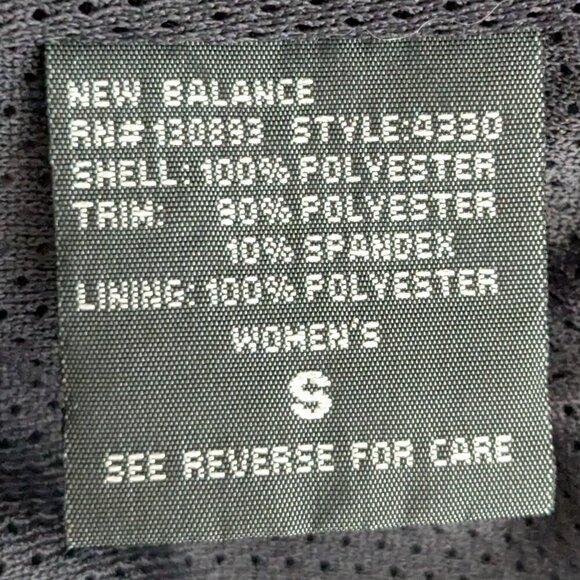 NEW BALANCE Camo Hooded Activewear Full Zip Windbreaker Jacket; Women Size S - Picture 5 of 6